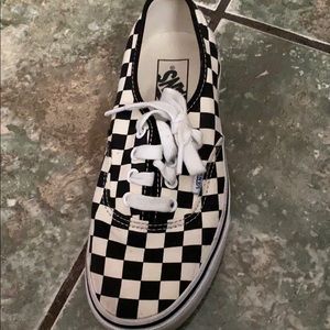 Vans size 7 barely wear once